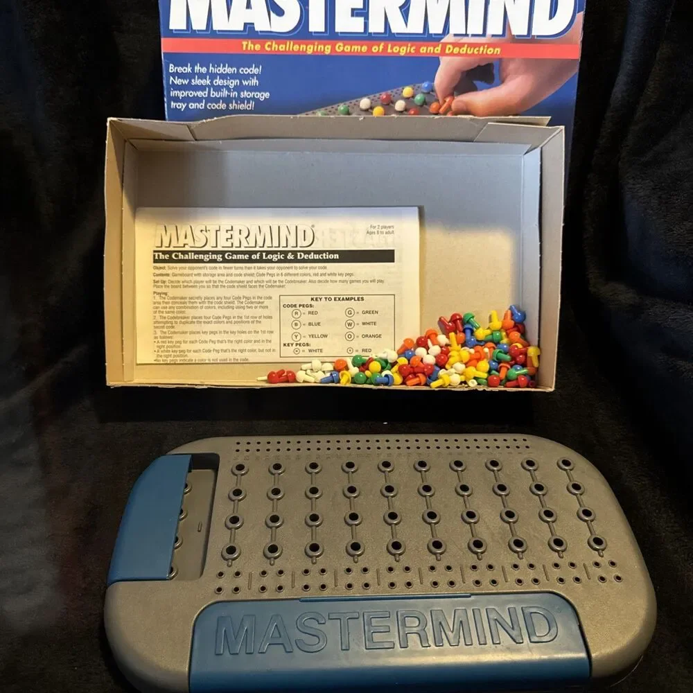 Mastermind Pressman 1996 Vintage Strategy Logic Game 3018